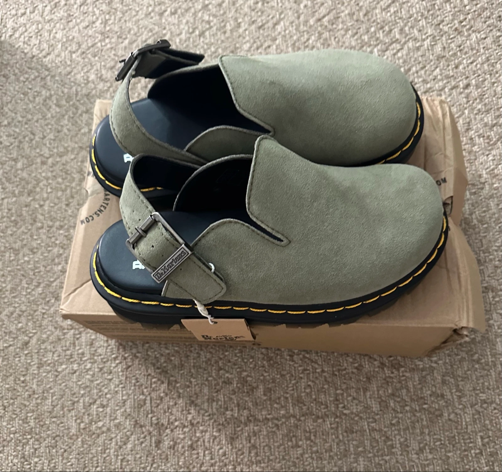 Dr. Martens khaki mules size 37 – photo 6